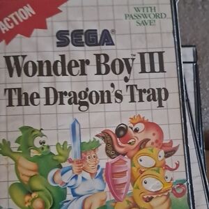 Wonder Boy III: The Dragon's Trap - Colorful Adventure Game